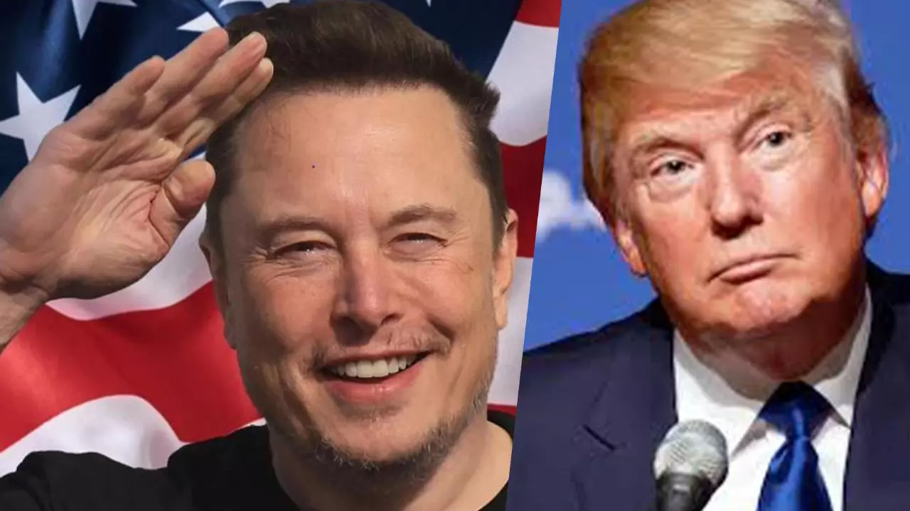 Elon Musk, Donald Trump