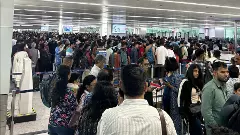 Chaos at Delhi airport as check-in takes longer; passengers fume