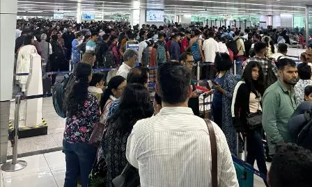Over 450 flights delayed, many cancelled due to congestion at Delhi airport