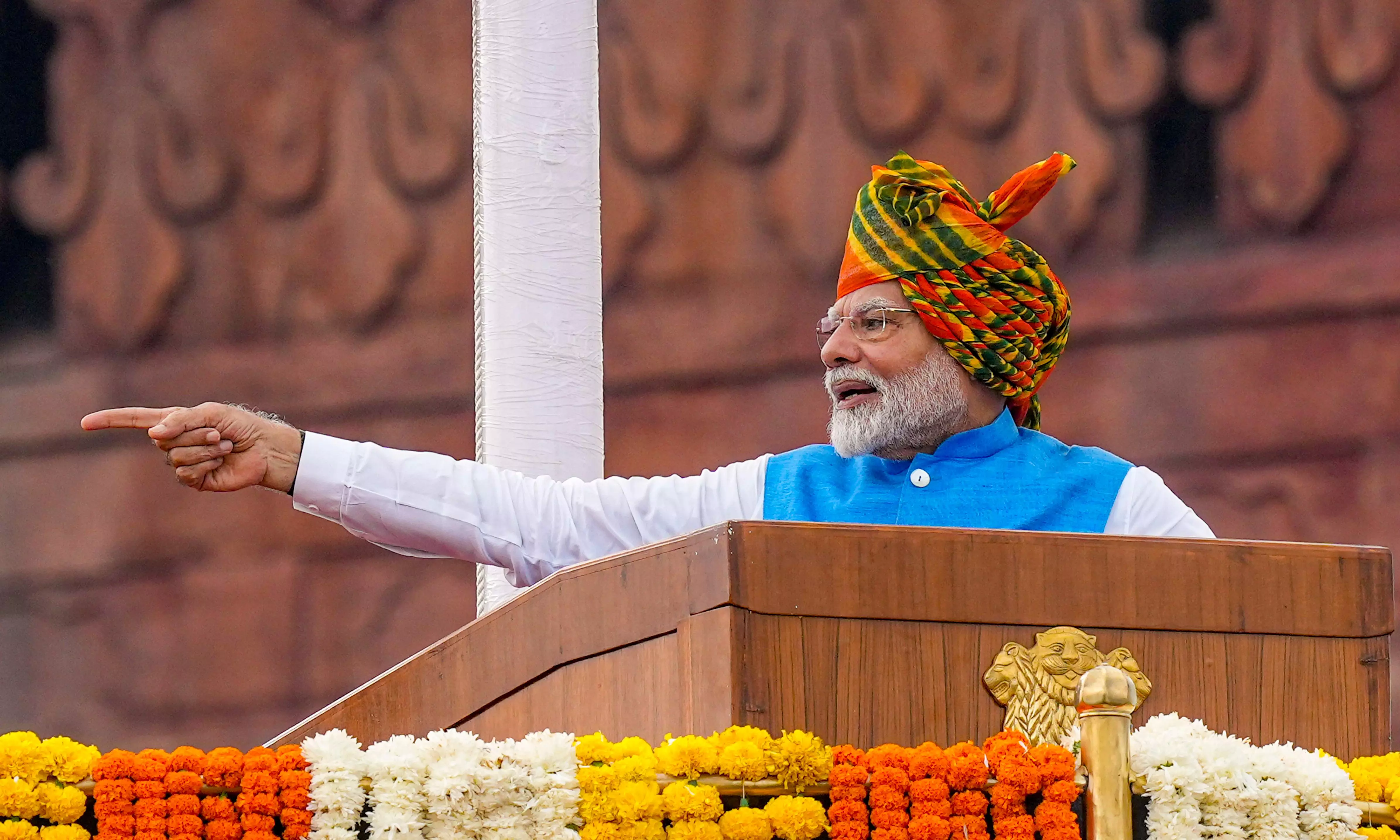 Modi delivers longest ever I-Day speech by an Indian PM