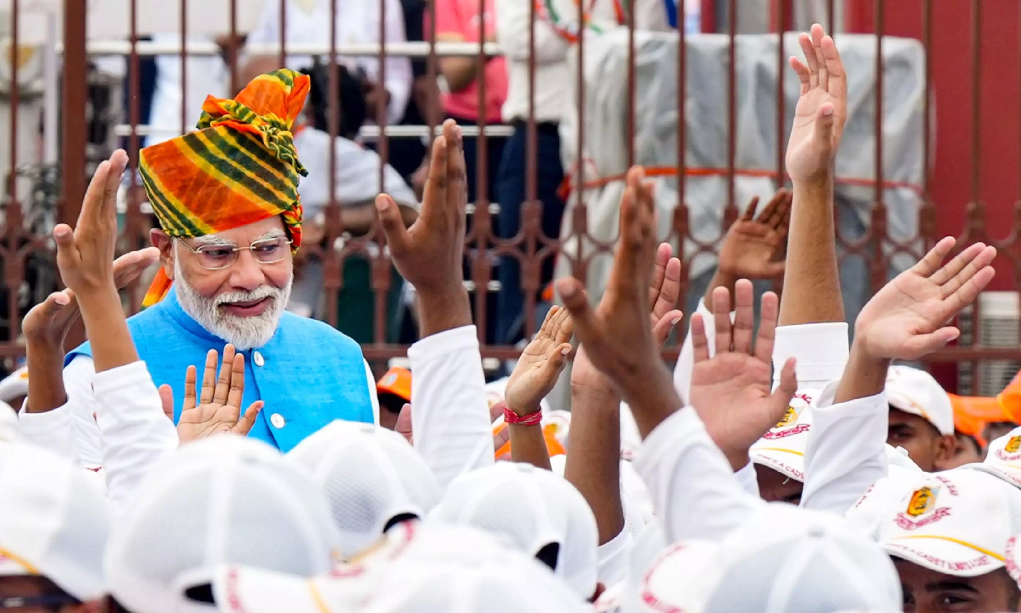 Not his caustic self, Modis I-Day speech was tepid cocktail of tediously repetitive tropes