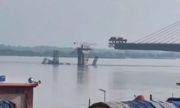 Bihar: Part of bridge over Ganges collapses, no casualties