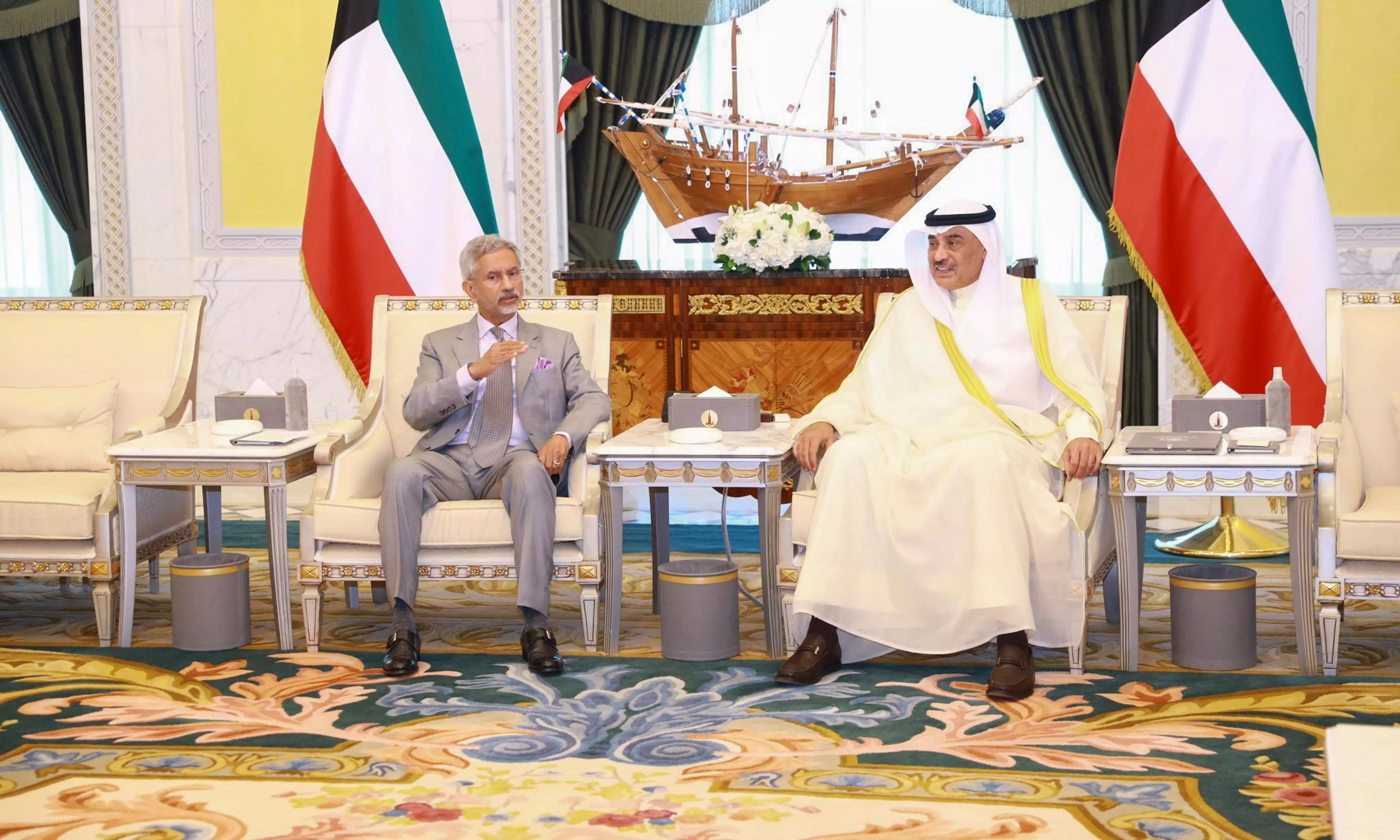 EAM Jaishankar calls on Crown Prince of Kuwait, bilateral ties discussed