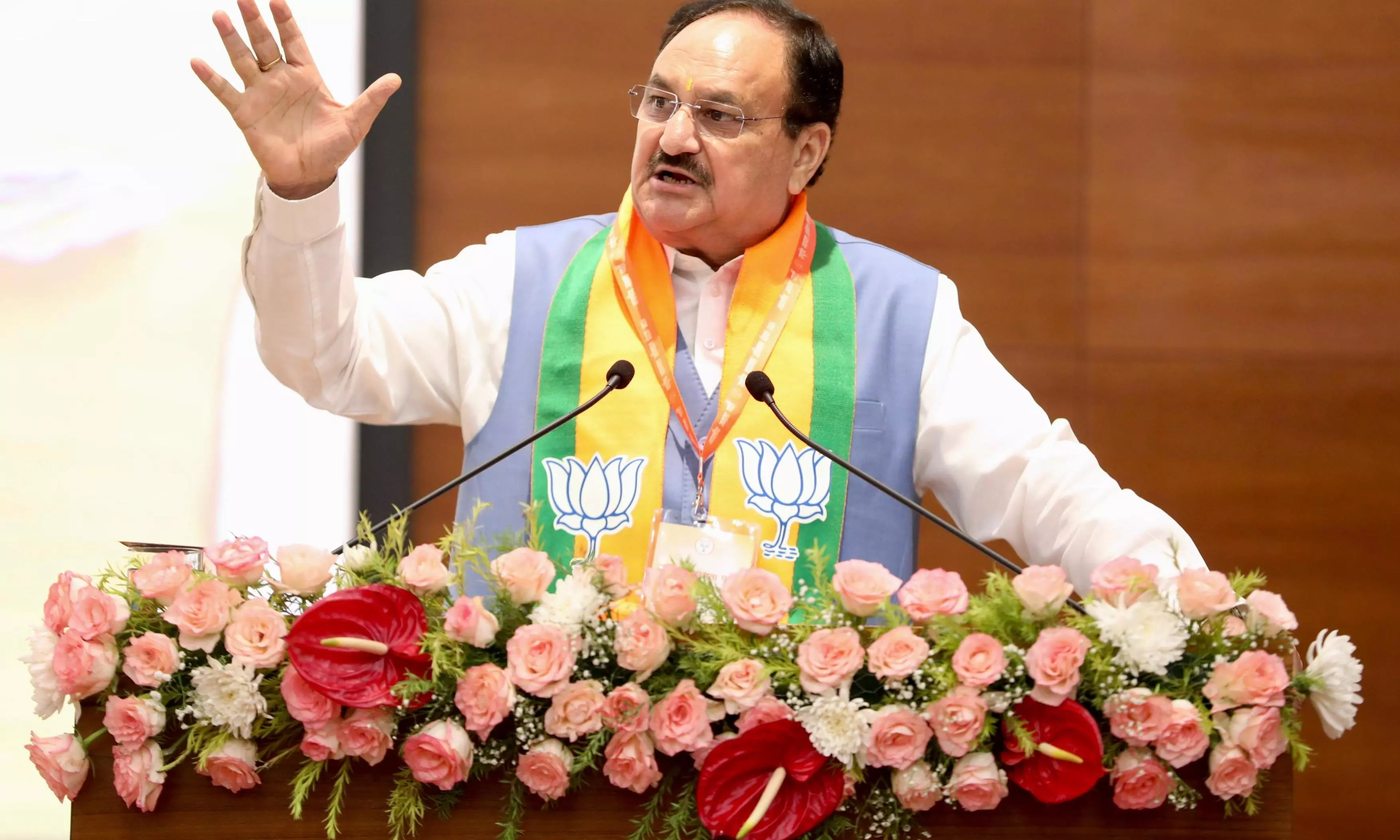 ‘Modi was abused 110 times in 10 yrs’: Nadda slams Cong, Rahul in tit-for-tat letter to Kharge