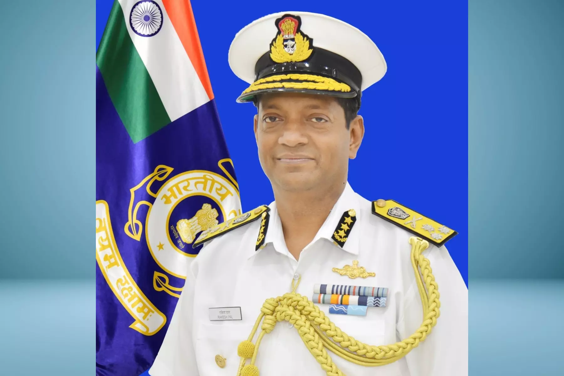 Indian Coast Guard (ICG) Director General Rakesh Pal