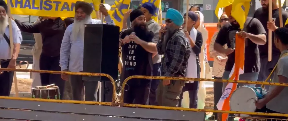 Toronto: Video shows Khalistanis yelling ‘Go back to India’, tearing Indian flag