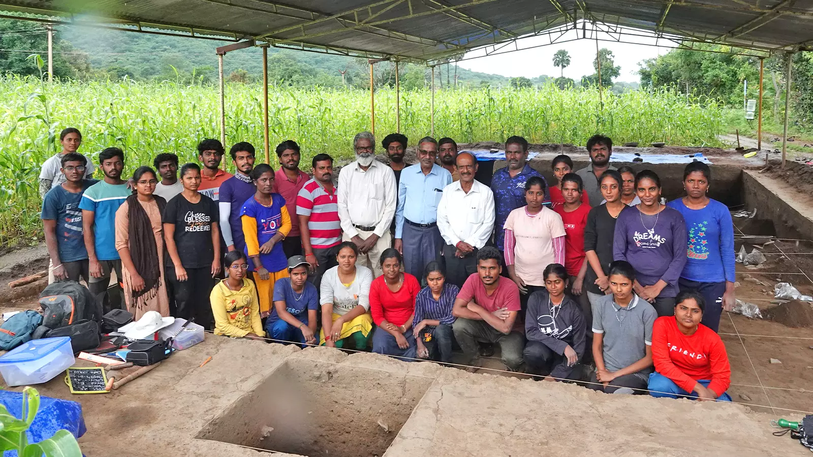 The Tamil University team.