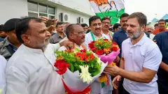 Wont step back until family gets justice: Rahul meets kin of Dalit man killed in Rae Bareli