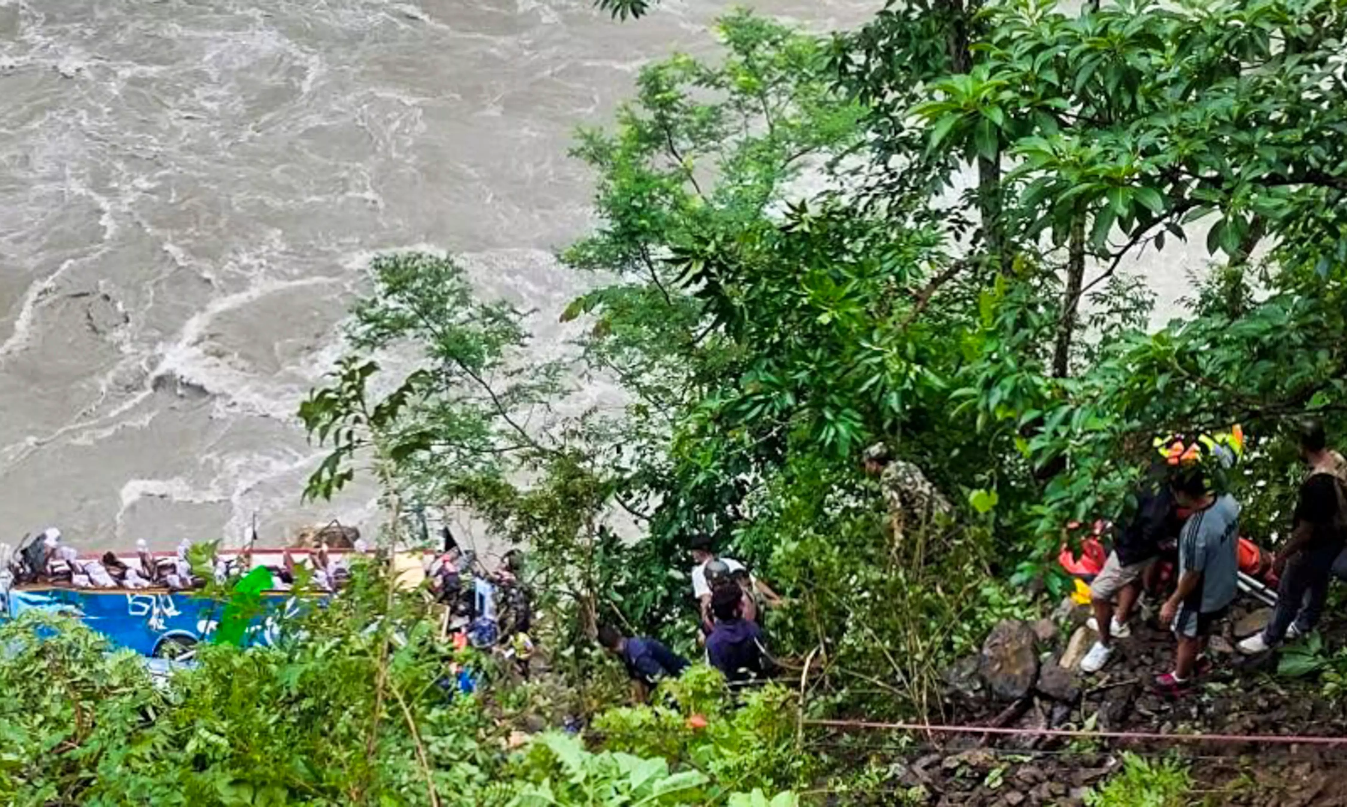 Nepal: 27 Indian pilgrims killed as tourist bus plunges into river