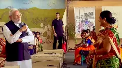 Maharashtra: PM Modi interacts with Lakhpati Didis in Jalgaon