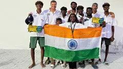 Indian surfing team