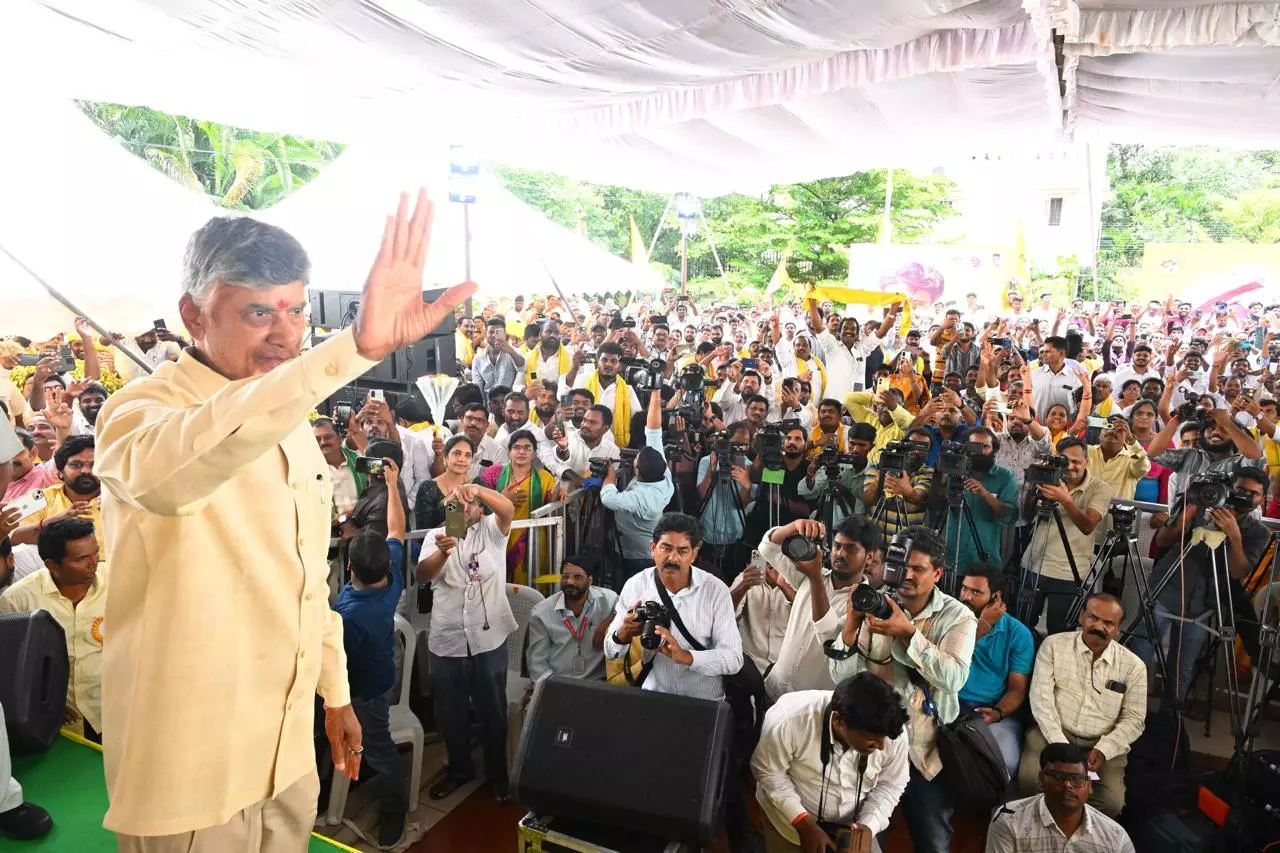 Andhra Pradesh Chief Minister N Chandrababu Naidu