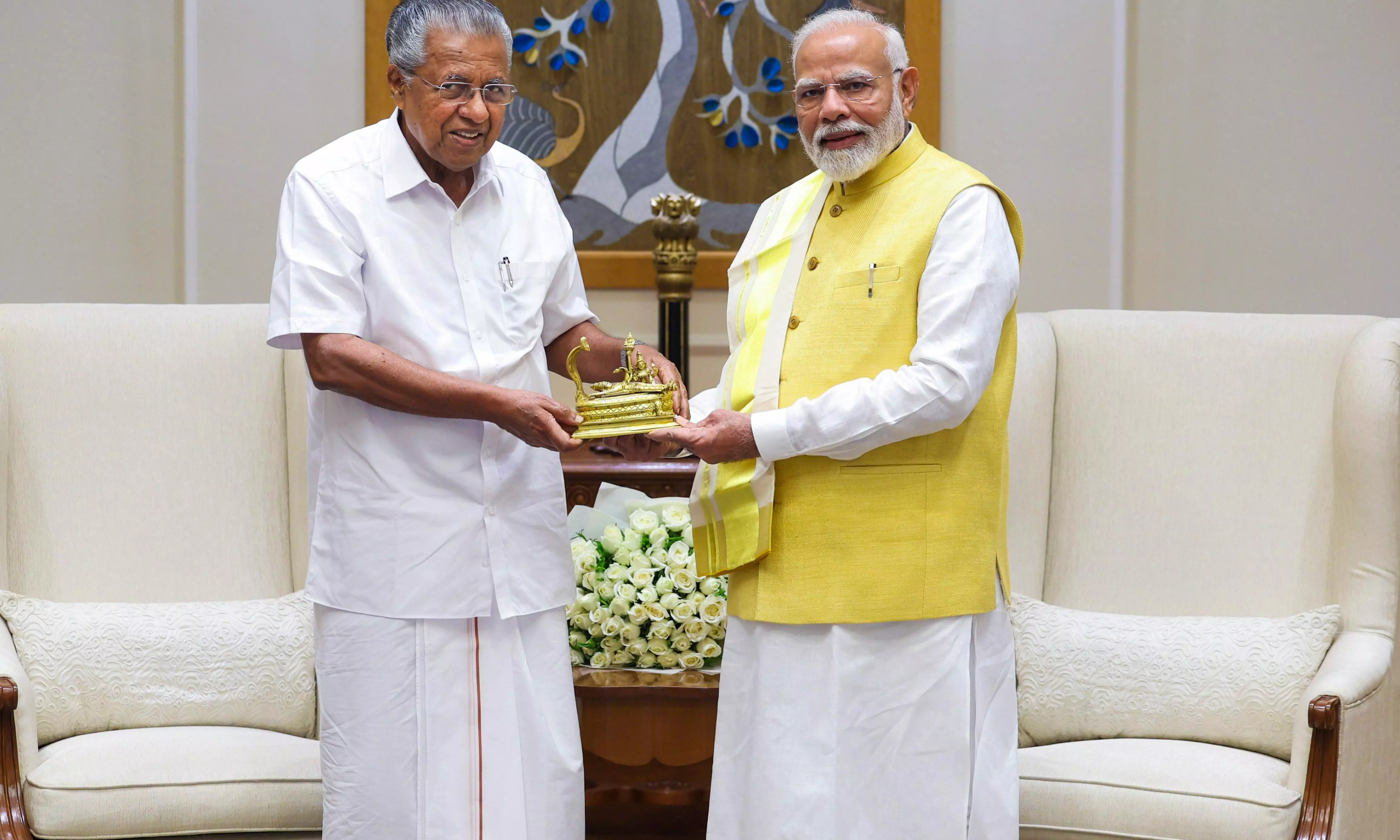 Kerala CM meets PM Modi; no mention of discussion on Wayanad rehabilitation