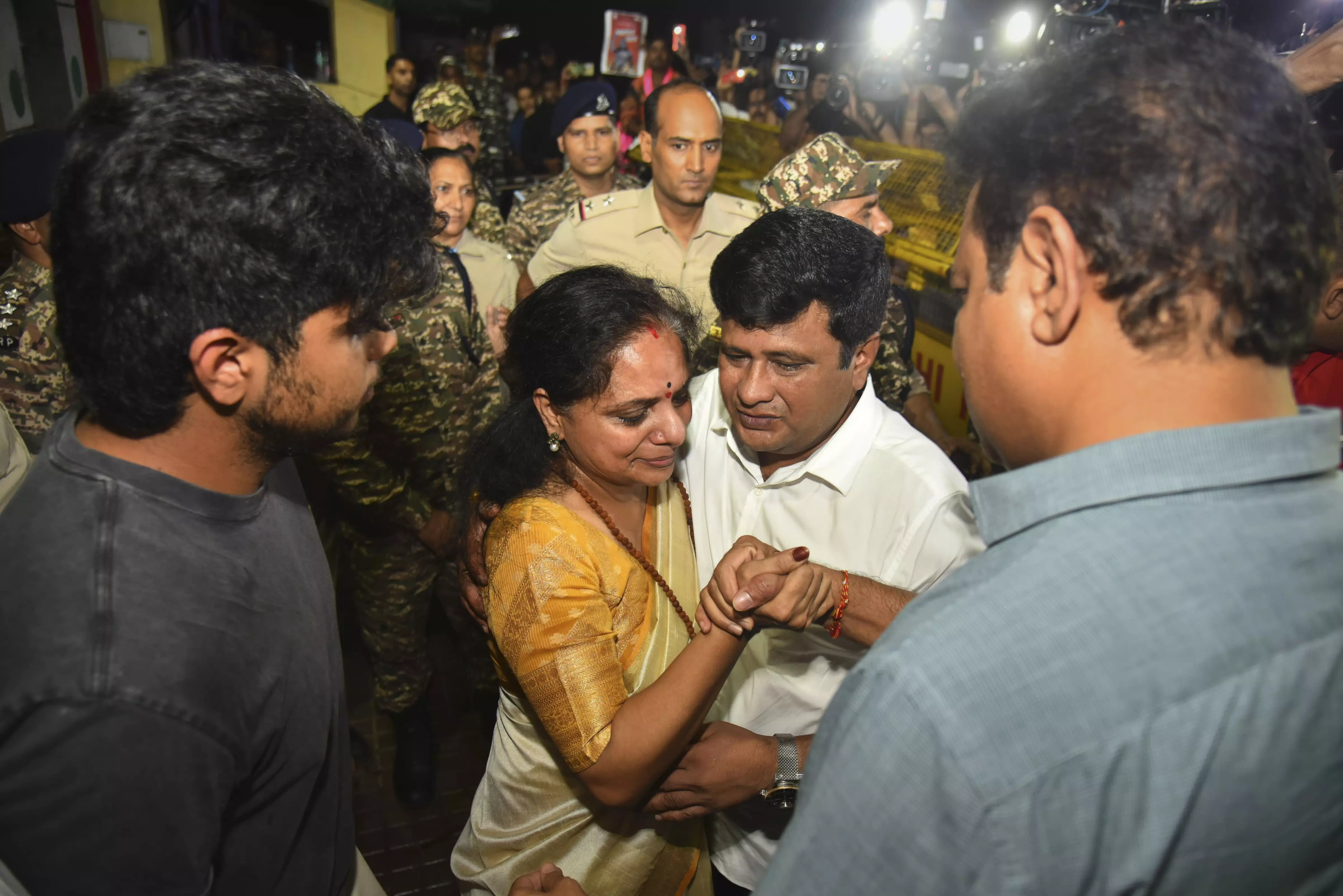 K Kavitha walks out of Tihar jail after 5 months; says will fight and prove innocence