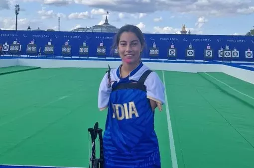 Indian para archer Sheetal Devi