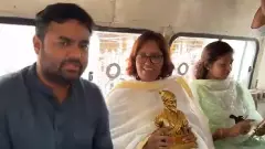 Modis visit: Police have detained us, claims Varsha Gaikwad