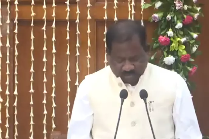 Ramdas Soren takes oath as minister, replaces Champai Soren in Jharkhand cabinet