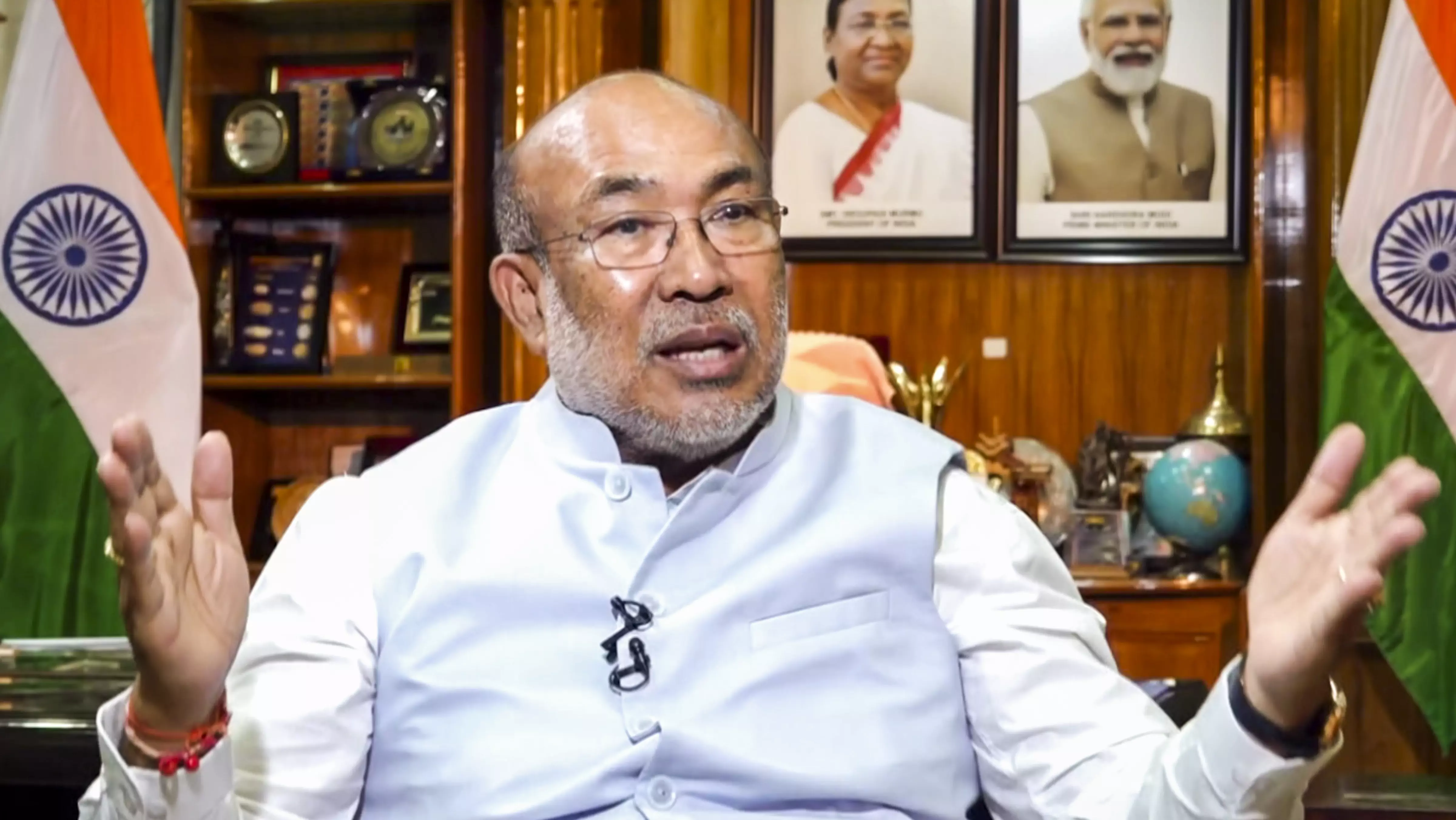 Manipur CM calls drone attacks on civilians an act of terrorism, vows firm response