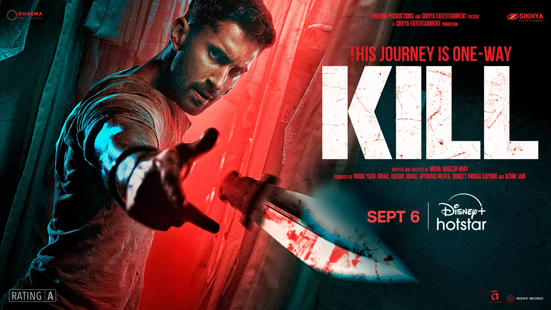 Indias most violent film Kill to stream on Disney+Hotstar from Sept 6