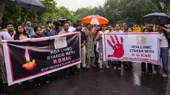 Doctors at Jantar Mantar say female medics need central protection law to feel safe