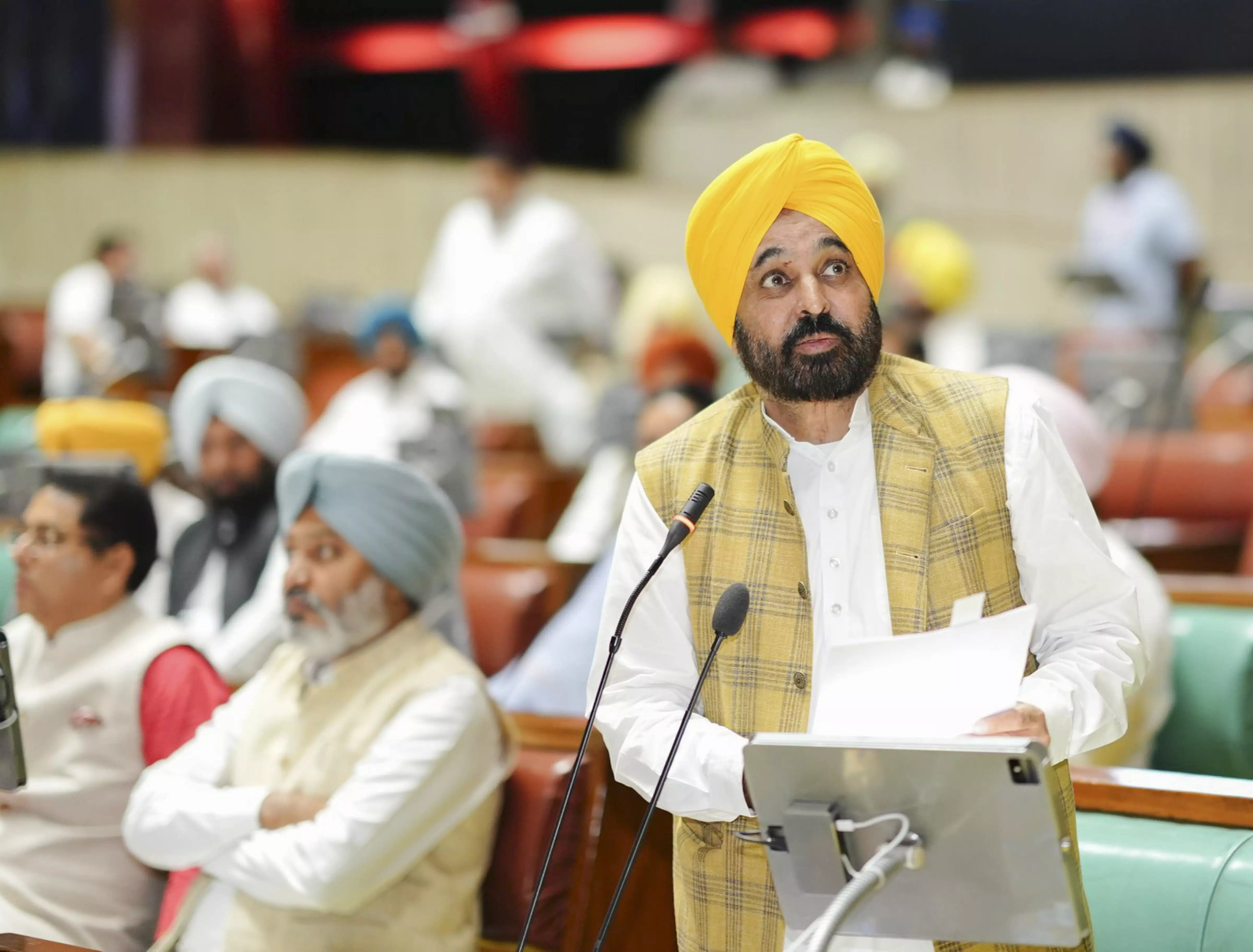 Punjab Assembly sees heated exchange between CM, Oppn leader over illegal colonies