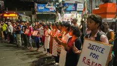 Kolkata rape-murder: Junior doctors demonstration continues for third day