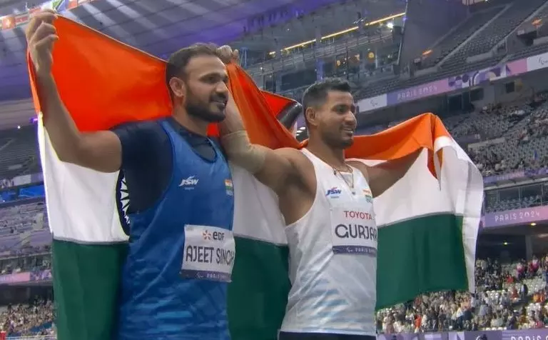 Ajeet Singh and Sundar Singh Gurjar, Paris Paralympics