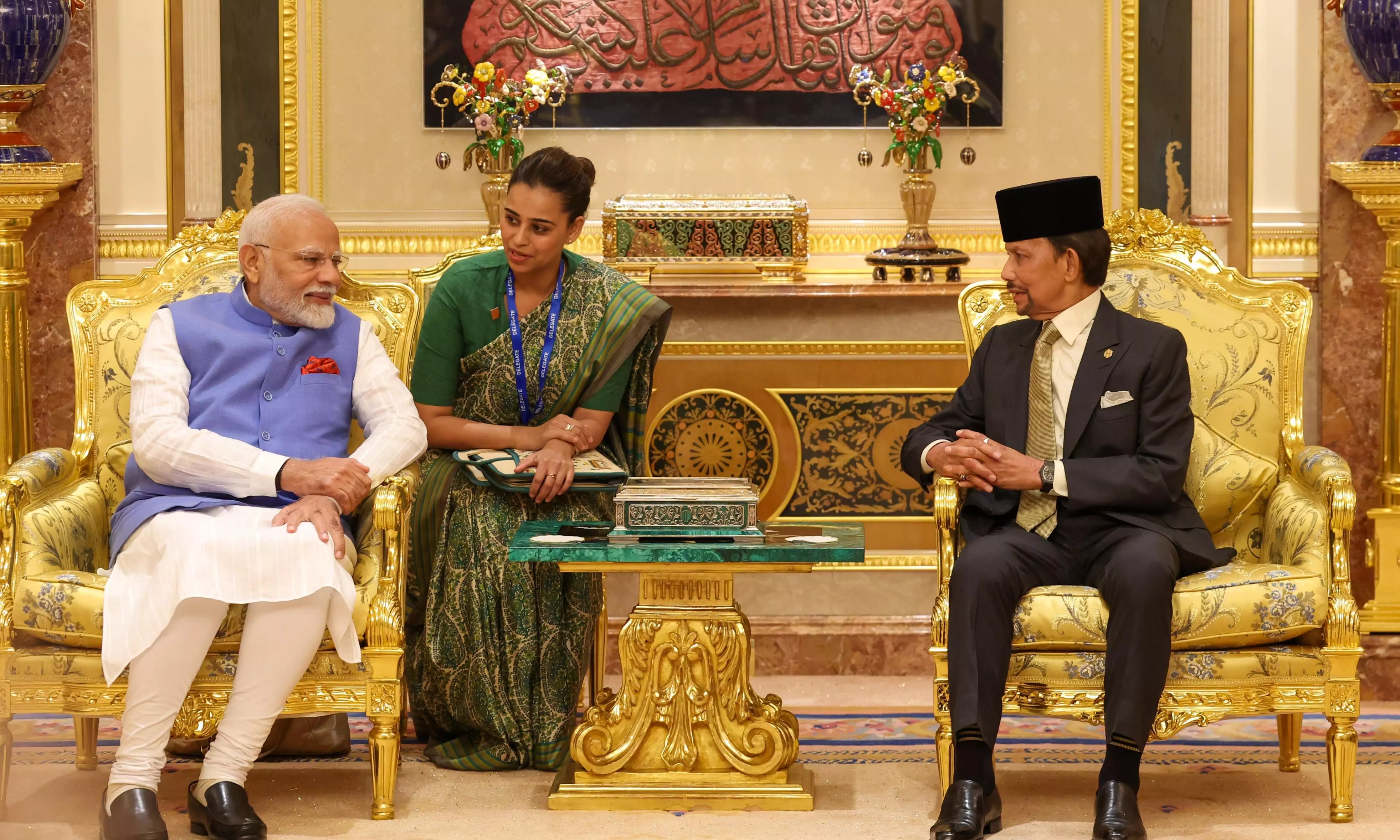 Modi in Brunei: Talks focus on freedom of navigation, boosting defence ties