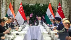 In Singapore, PM Modi interacts with top business leaders, CEOs