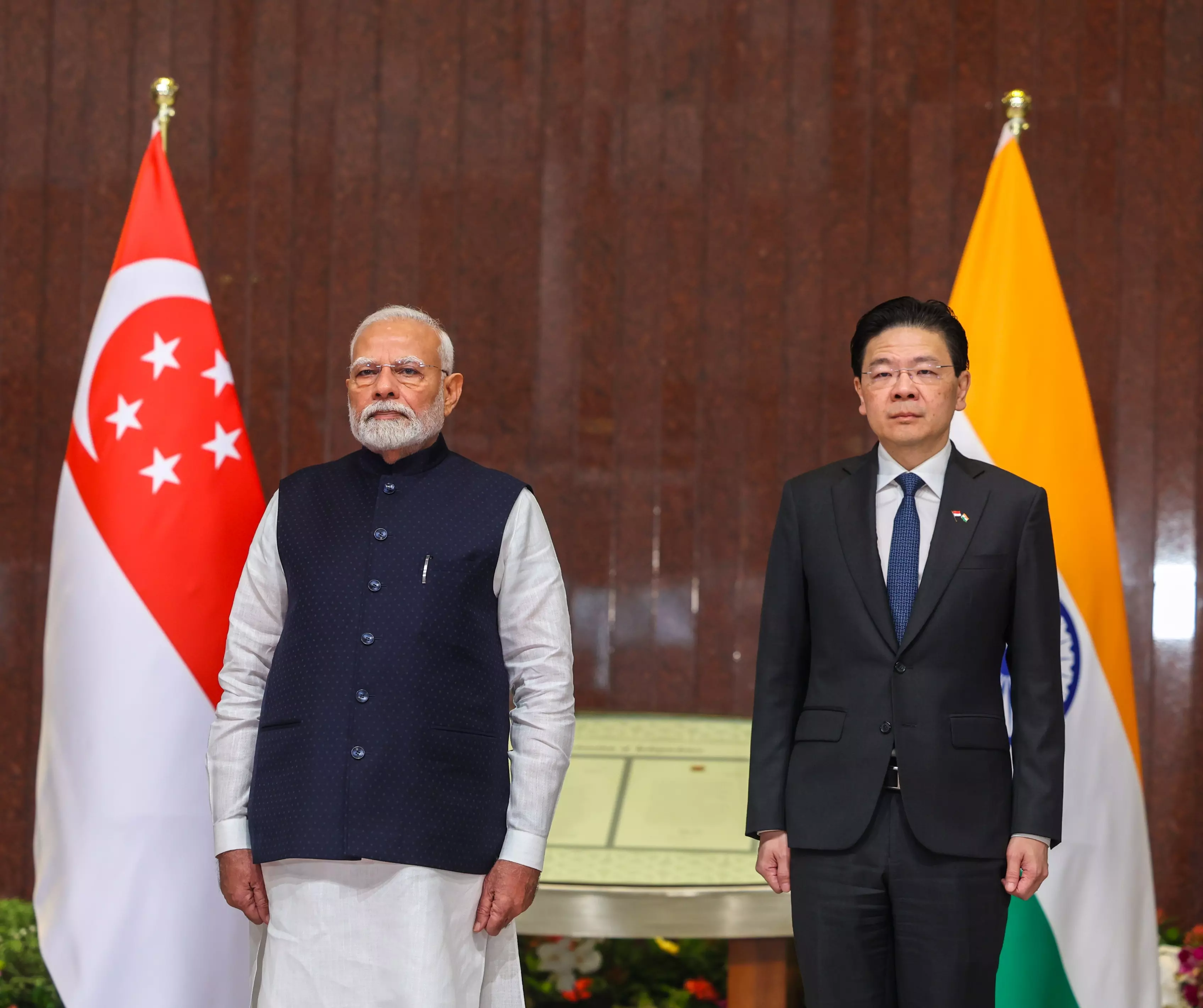 PM Modi meets Singapore counterpart Wong; signs MoUs in semiconductors, digital tech