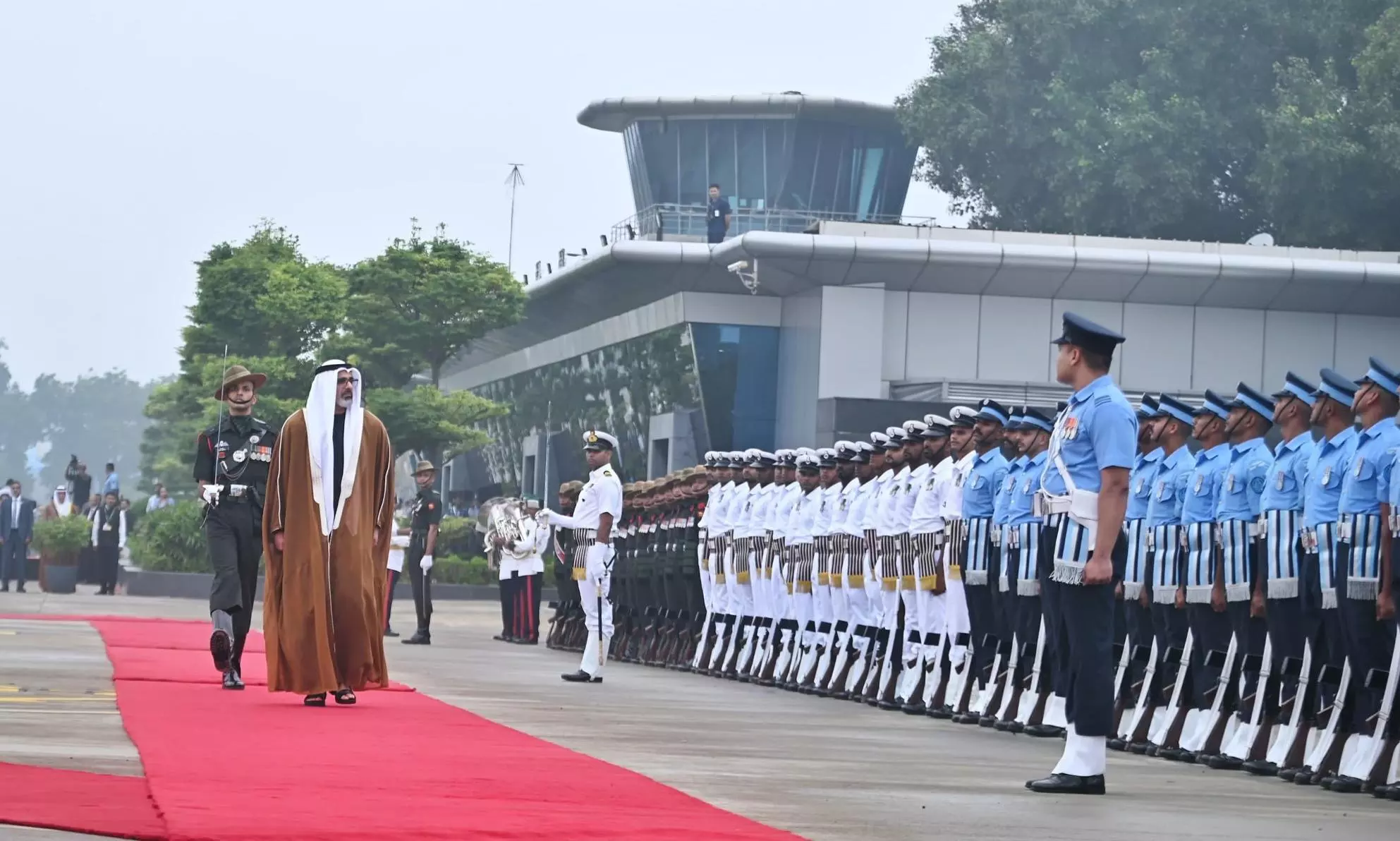 Abu Dhabi Crown Prince Al Nahyan arrives in Delhi on two-day visit