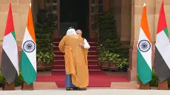 PM Modi holds talks with Abu Dhabi Crown Prince