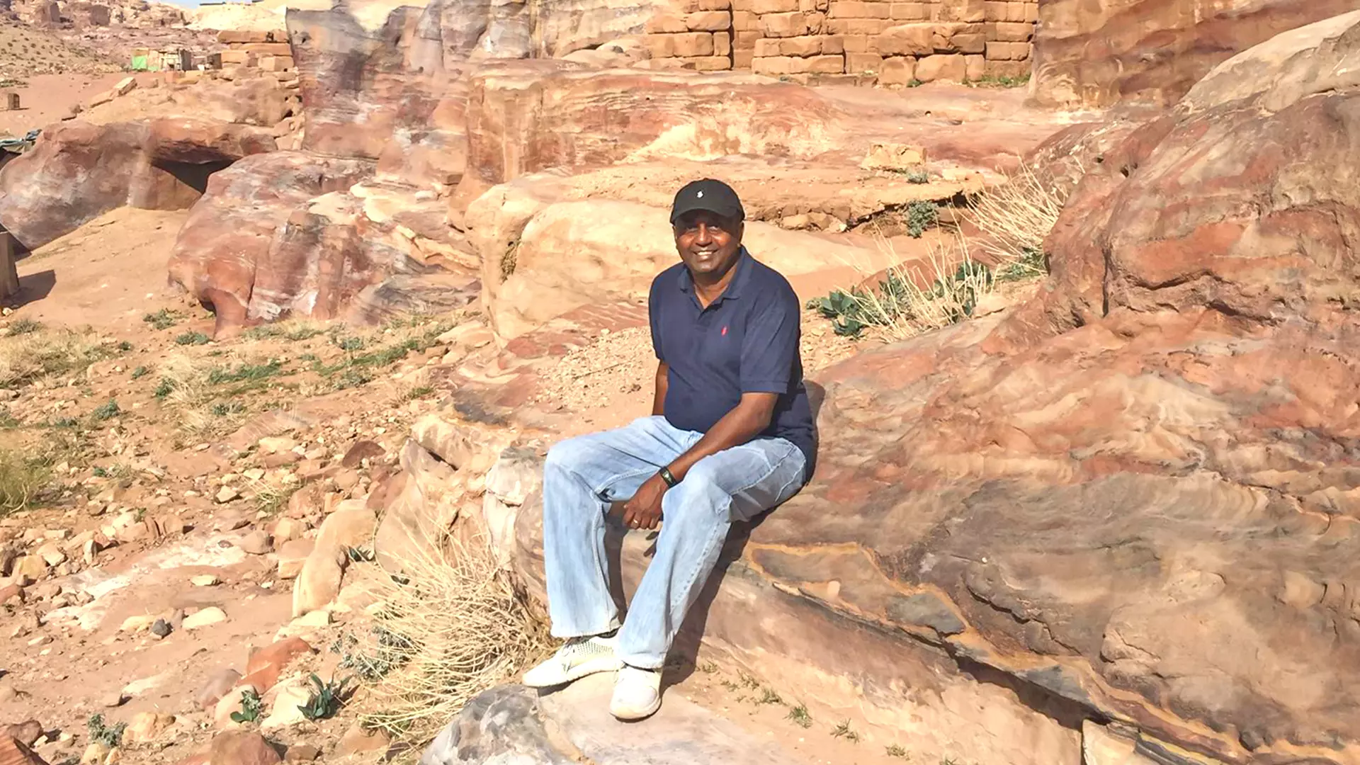 Vinod Daniel in Jordan.