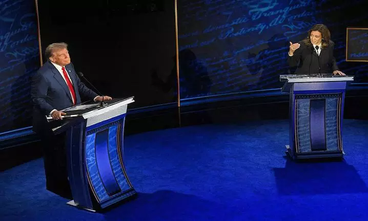 US presidential debate | Harris-Trump war of words on Gaza, Ukraine, immigration