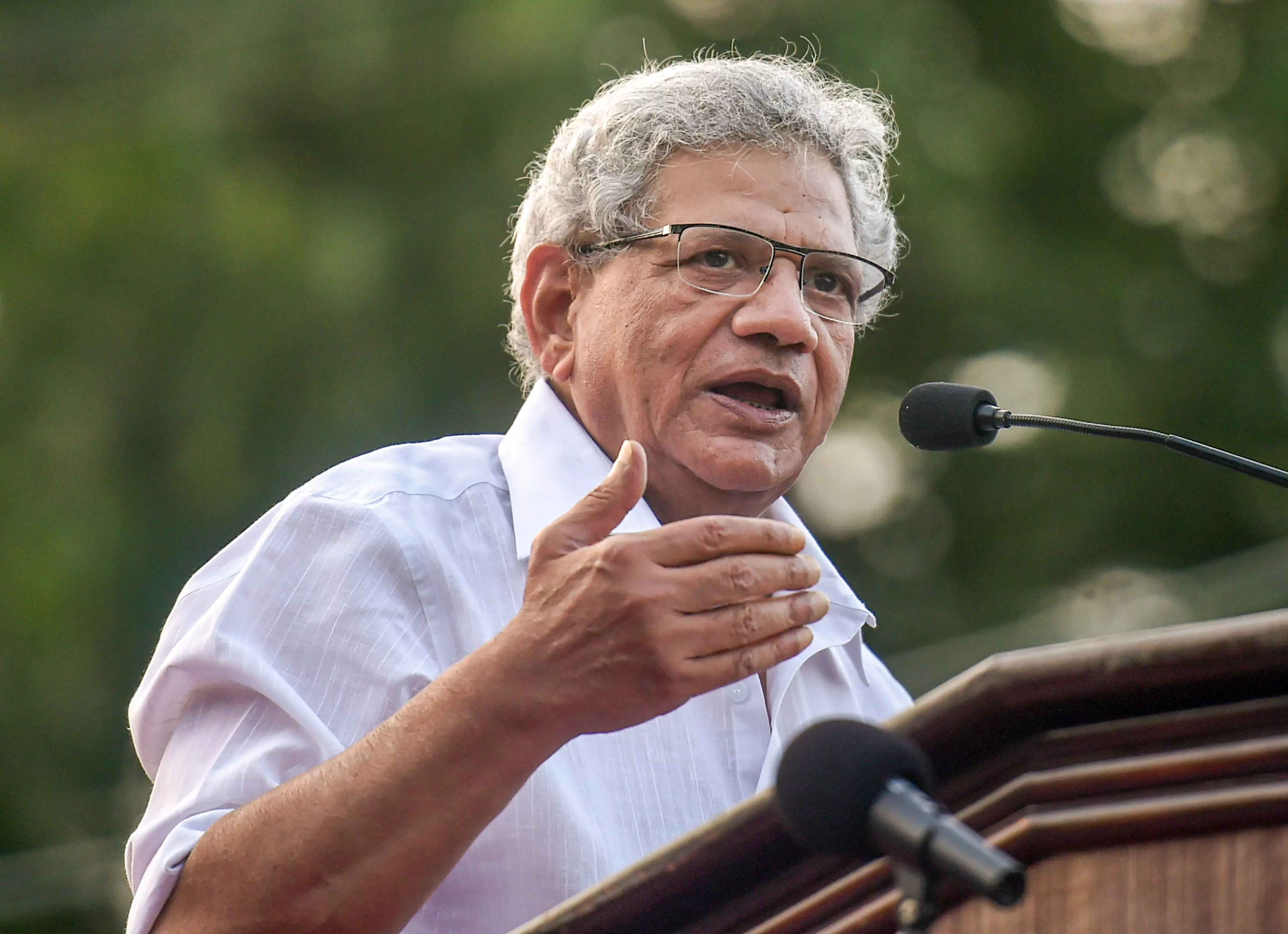 When Yechury led students to seek Indira Gandhis resignation as JNU chancellor