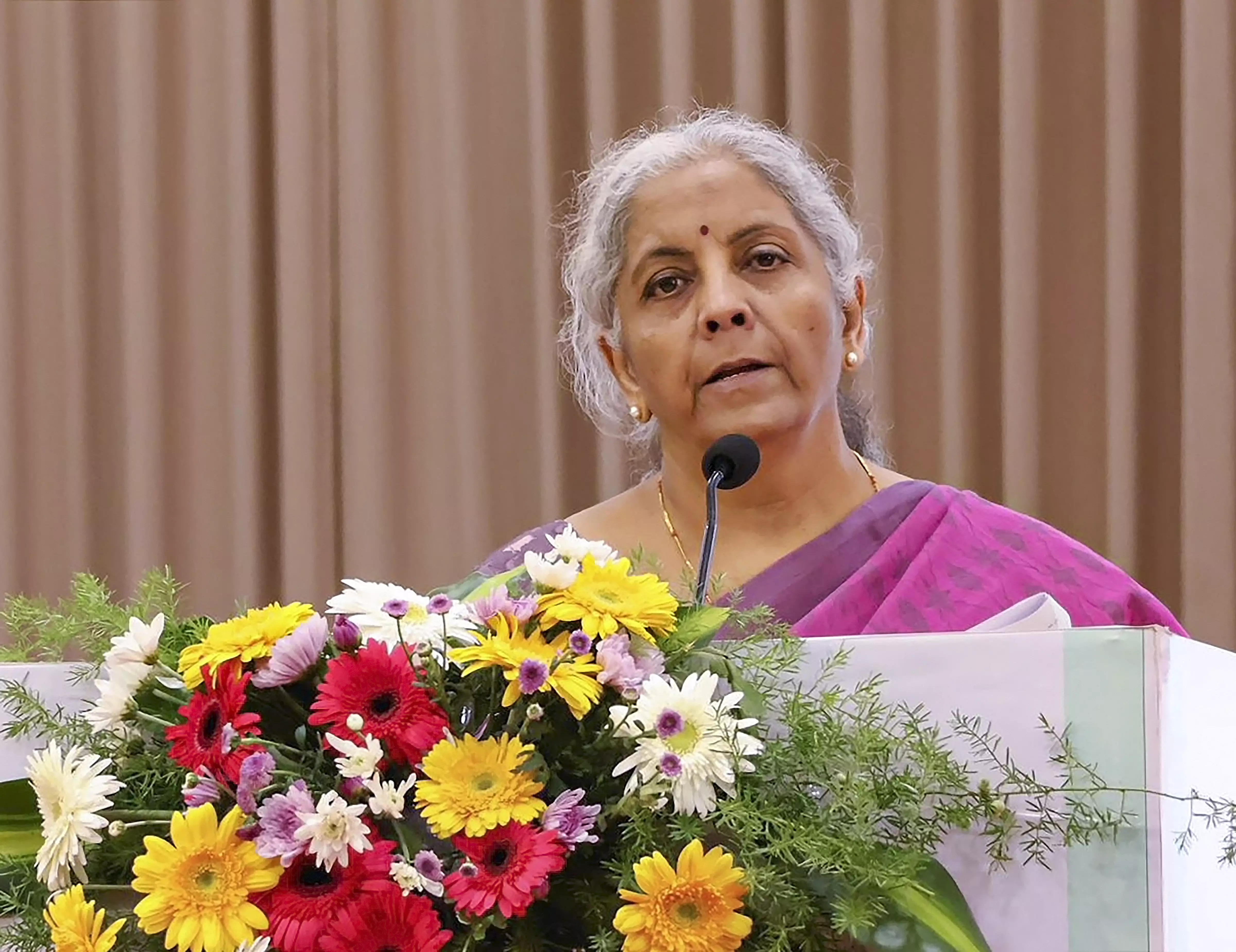 Union Finance Minister Nirmala Sitharaman