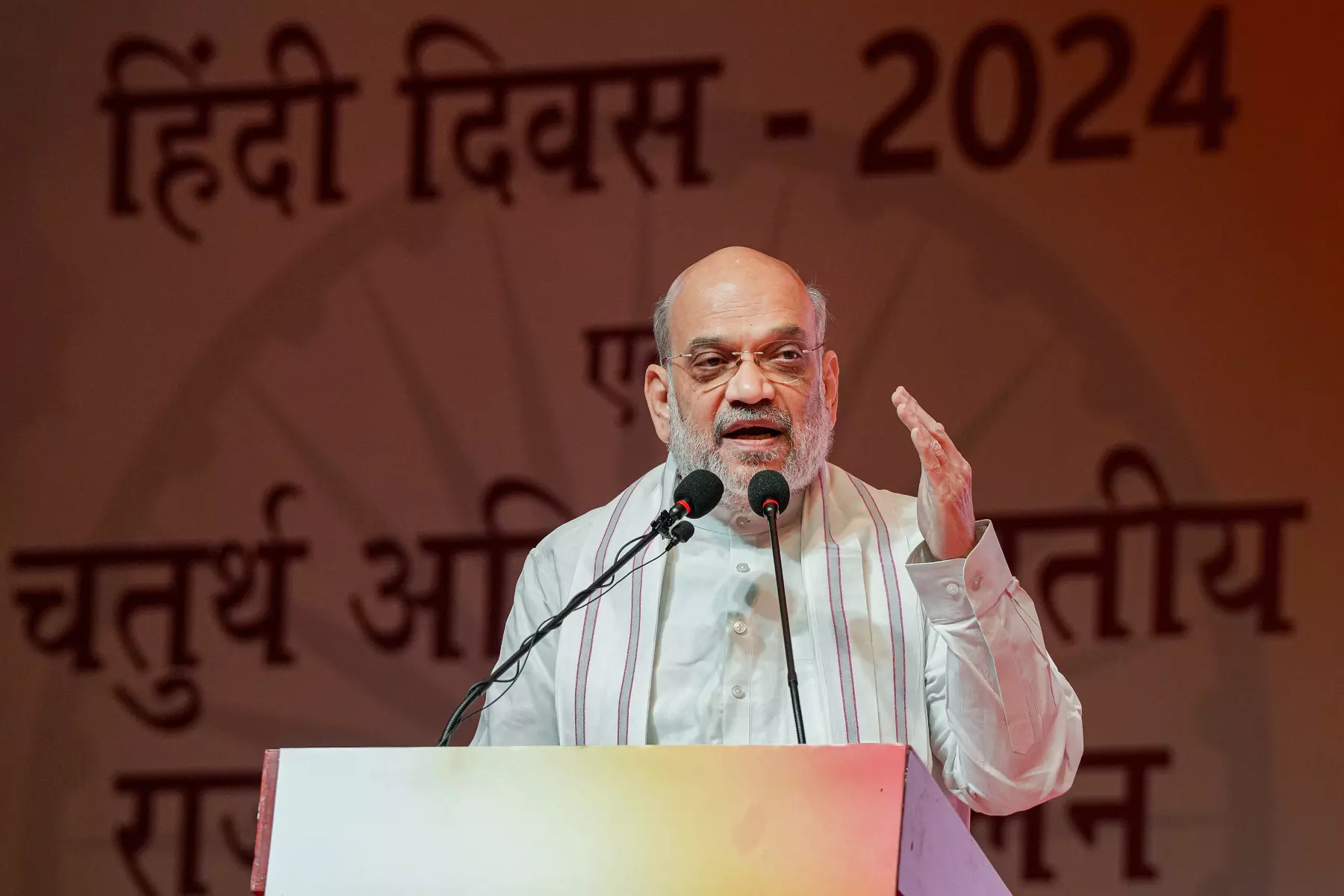 Amit Shah, Hindi Diwas