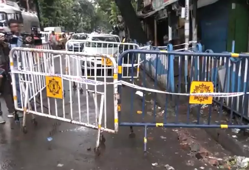 Blast in Kolkata