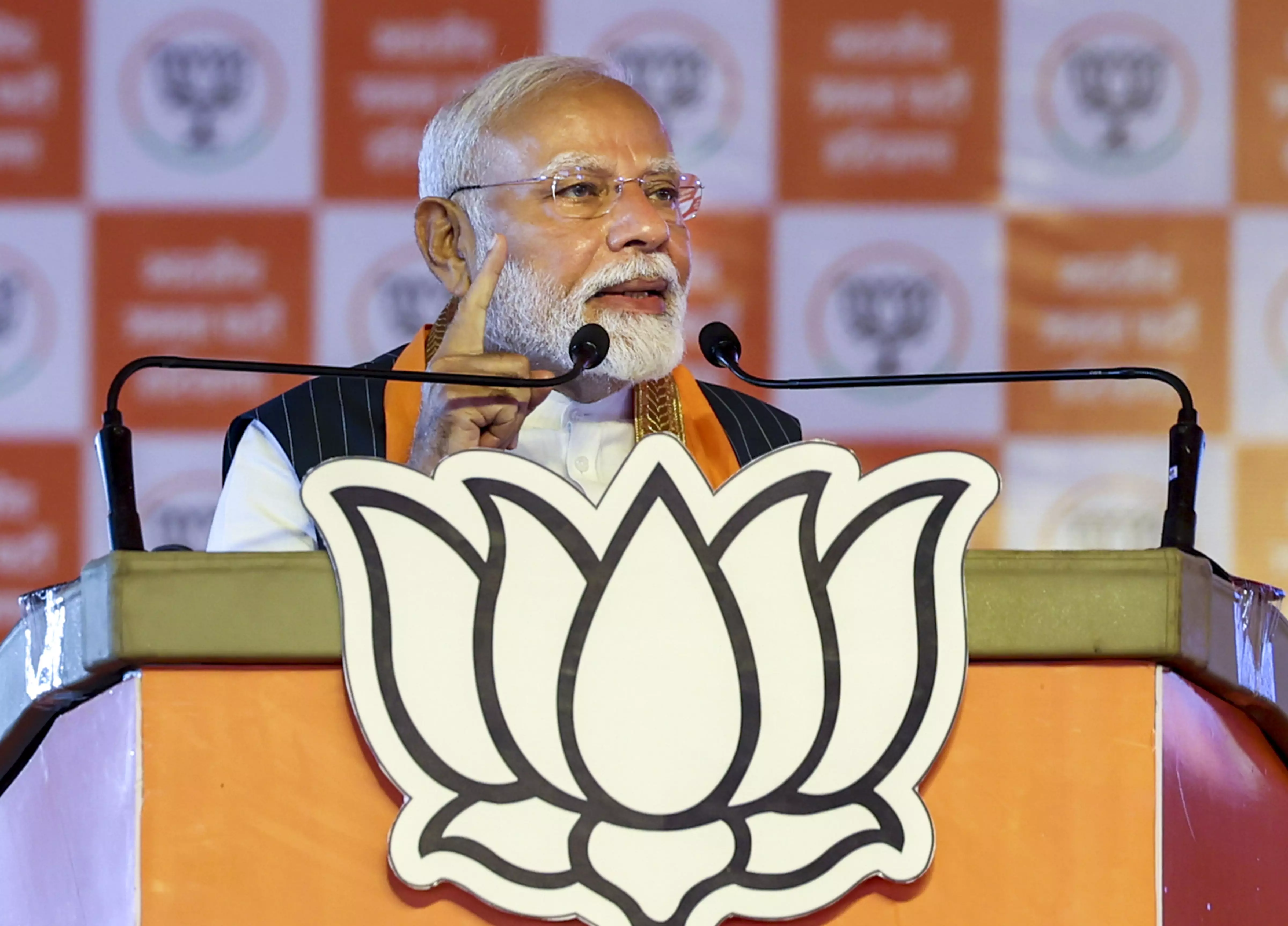 Haryana polls | BJP will score a hat-trick: PM Modi at Kurukshetra rally