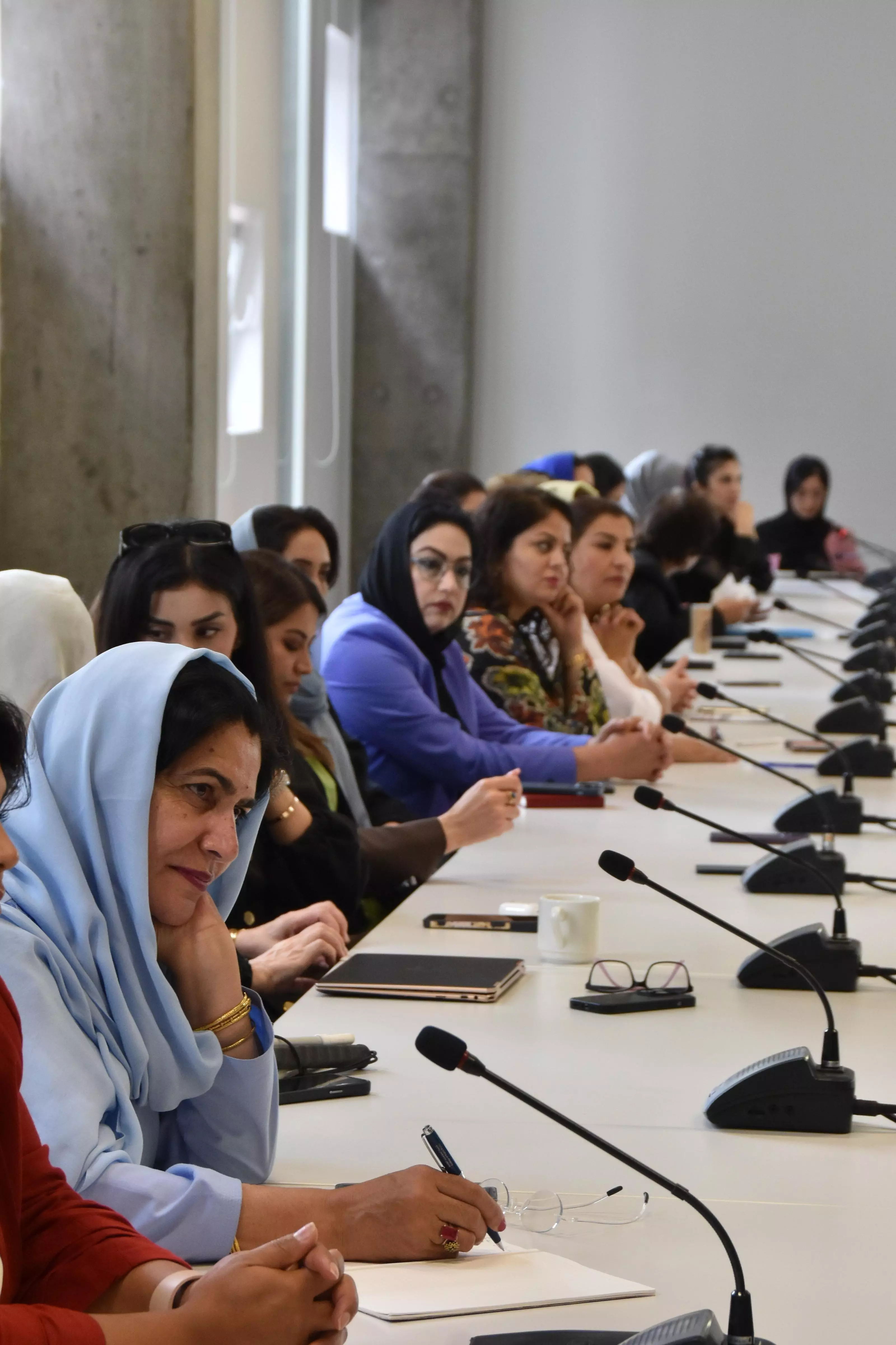 Participants of the All Afghan Women Summit, in a resolution, have urged the international community not to recognize the Taliban unless there is a reversal in all restrictions. Photo: Fowzia Koofi  