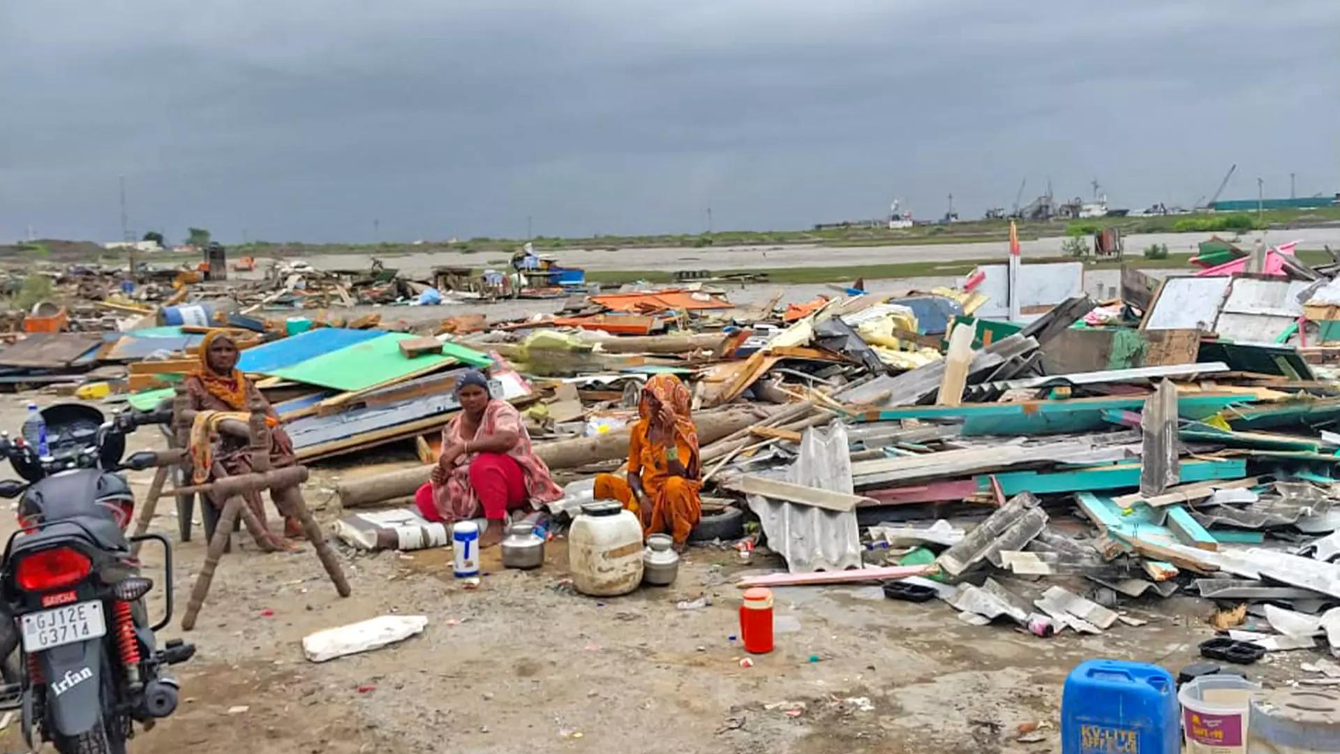 The families displaced due to the demolition drives have received no support from the government for rehabilitation.