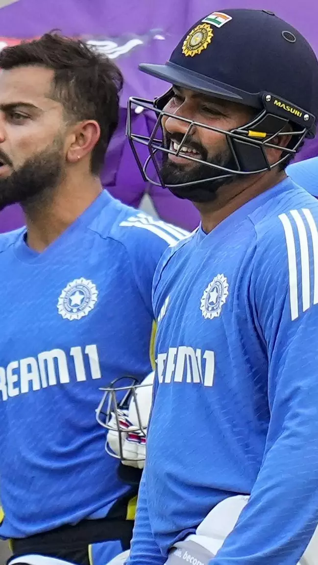Virat Kohli, Rohit Sharma, and coach Gautam Gambhir