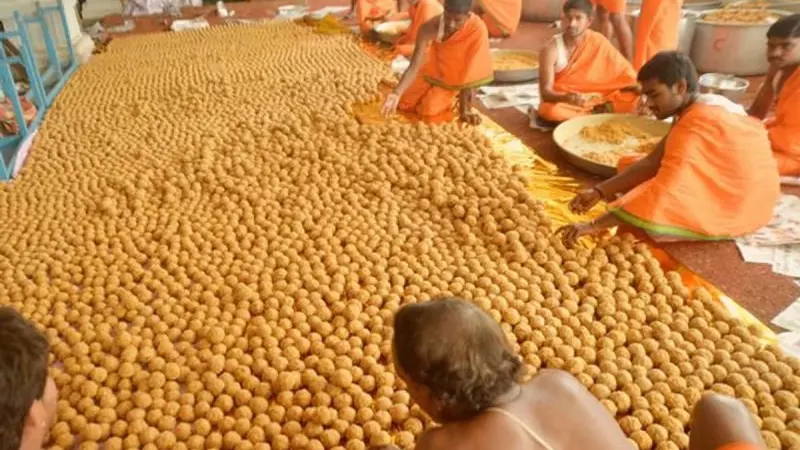 Tirupati laddus, Nandini ghee, KMF, TTD