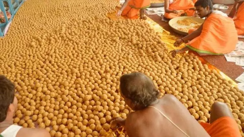 Tirupati laddus, Nandini ghee, KMF, TTD