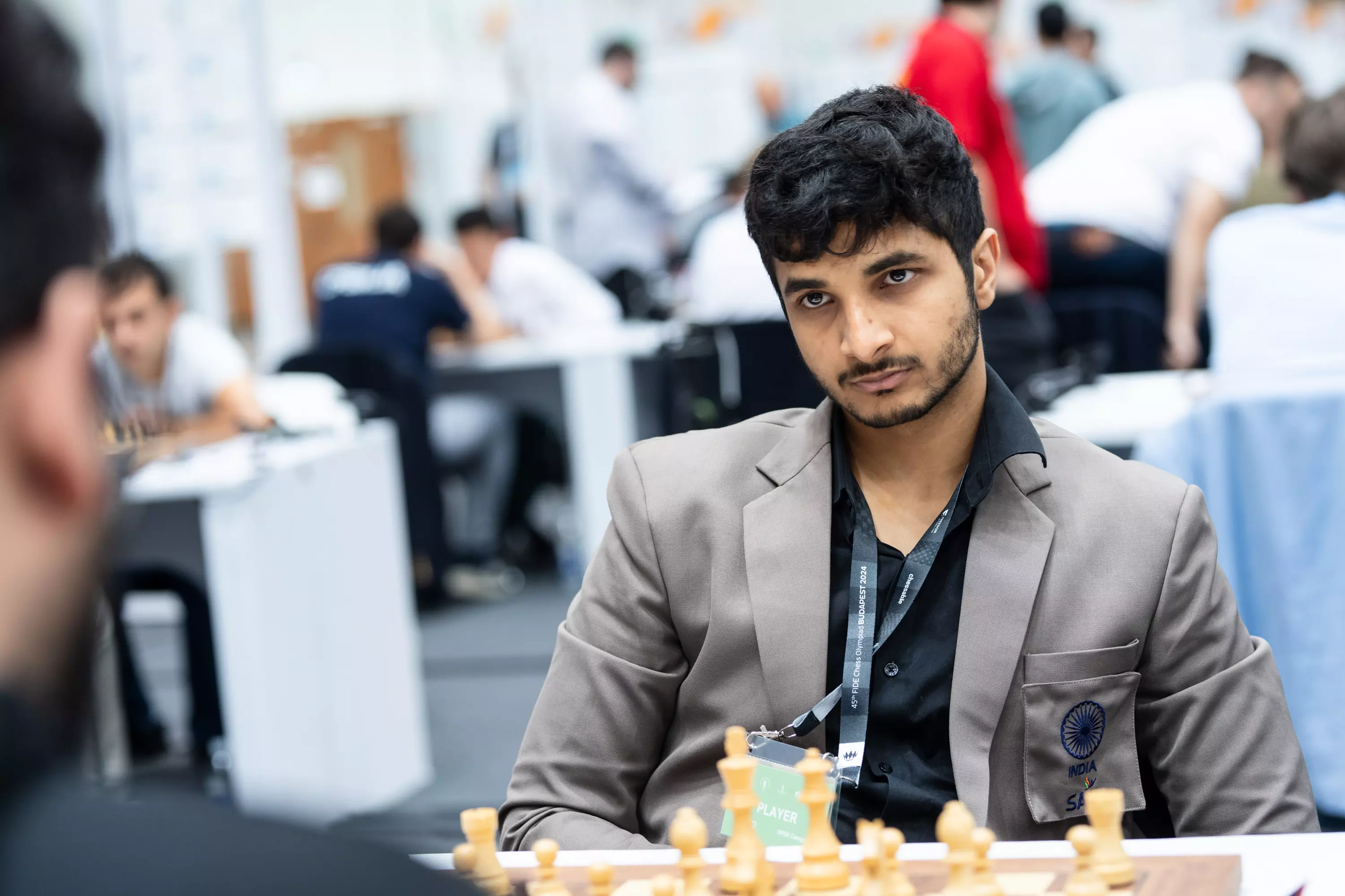 Indian chess player Vidit Gujrathi