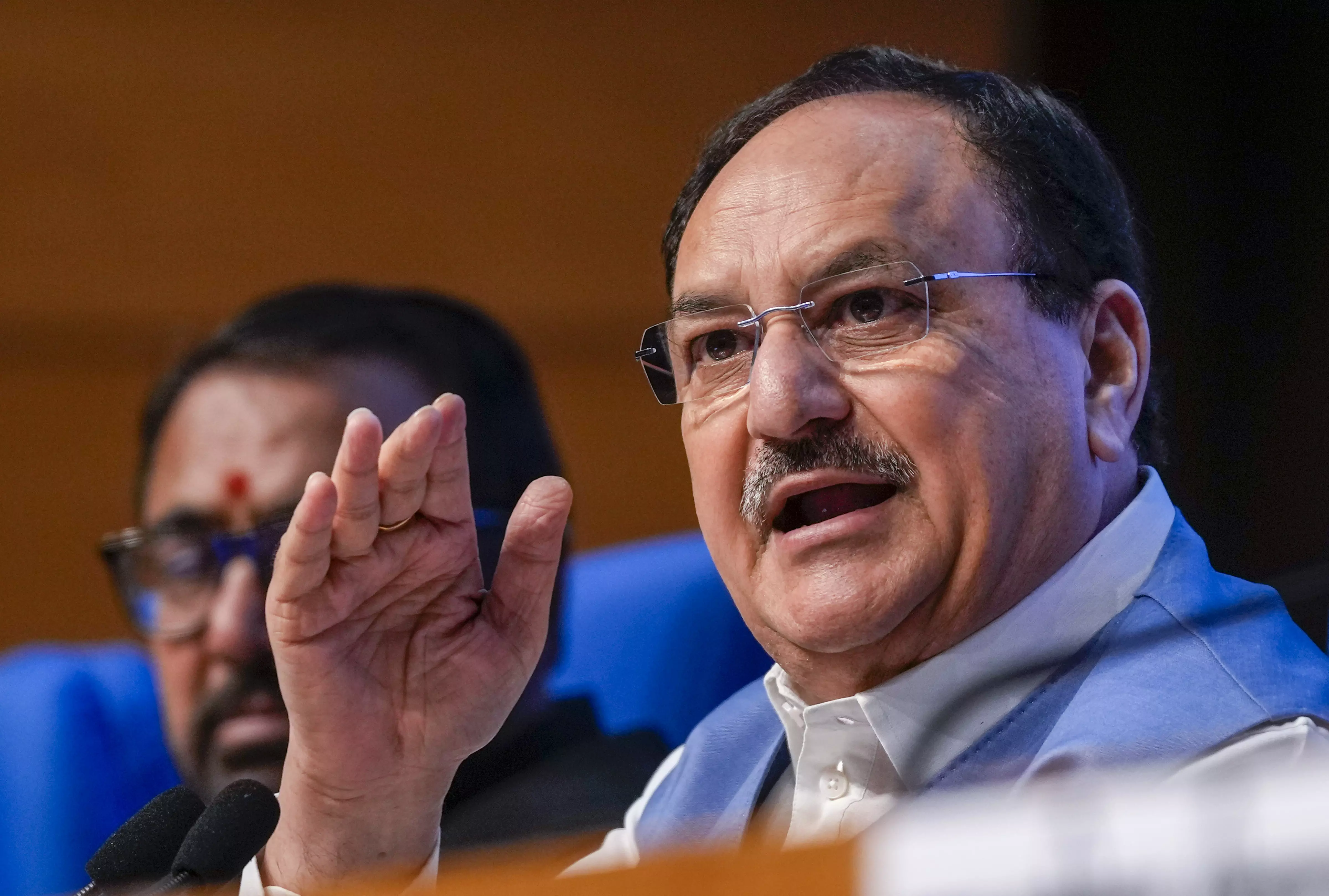 Congress sensationalising Manipur issue, alleges Nadda; party posts sharp rejoinder