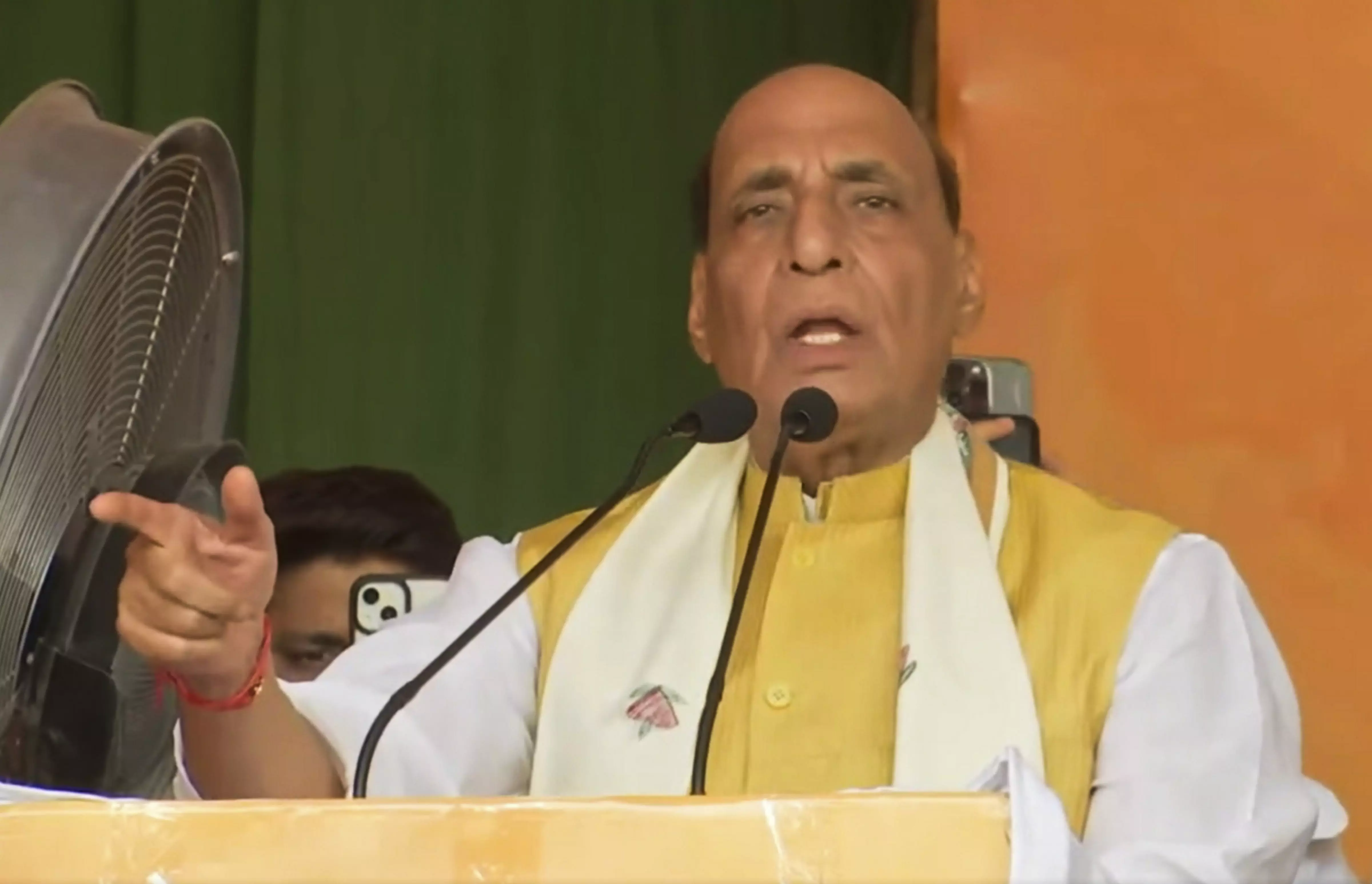 Ready for dialogue with Pakistan if it stops promoting terrorism: Rajnath Singh