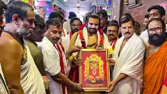 AP: Deputy CM Pawan Kalyan washes temples steps in Vijayawada as part of 11-day penance