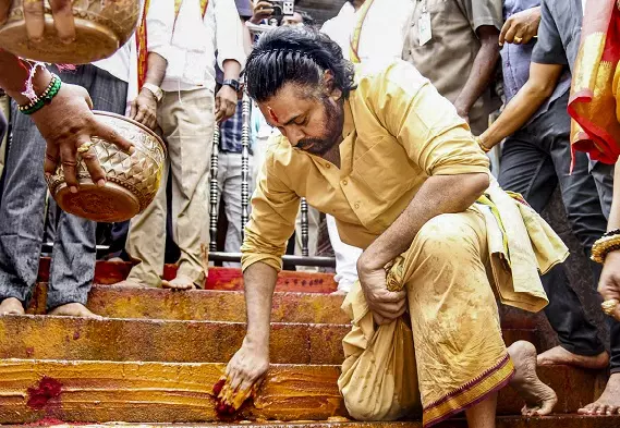 Tirupati laddu row: On 11-day penance, Pawan Kalyan takes ‘Christian’ dig at ex-TTD chiefs