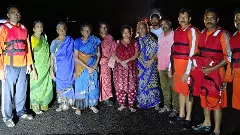 Gujarat: 29 pilgrims rescued from bus stranded on flooded causeway after 8-hour operation